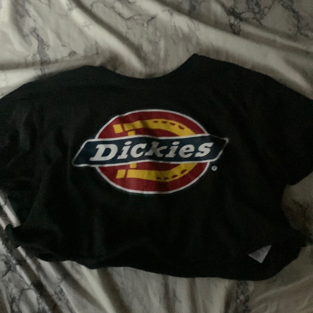 Dickies black crop top